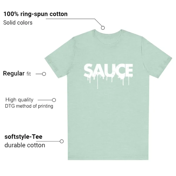 Sauce Tee to Match Your Air Jordan 4 Abundance Features