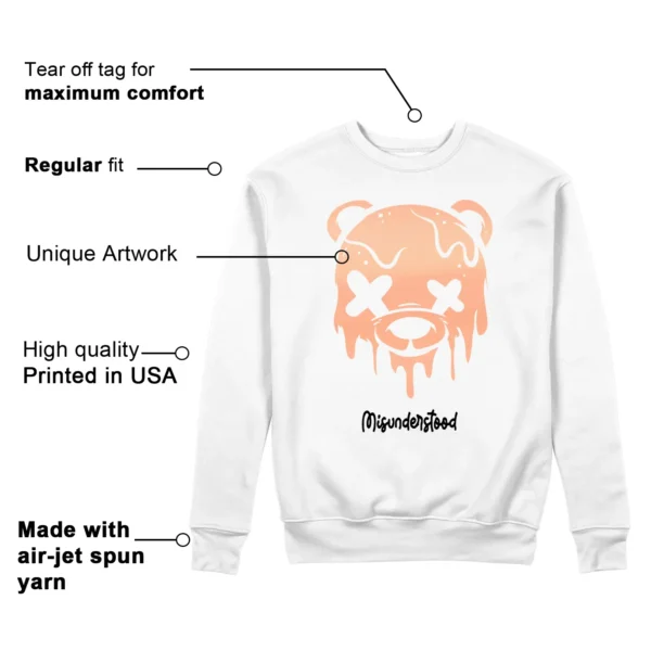 Jordan Zion 4 Forged in Fire Matching Sweat - Drippy Bear Graphic Features