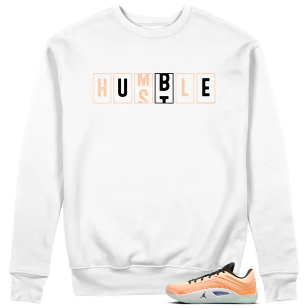 Jordan Zion 4 Forged in Fire - Hustle Humble Sweatshirt