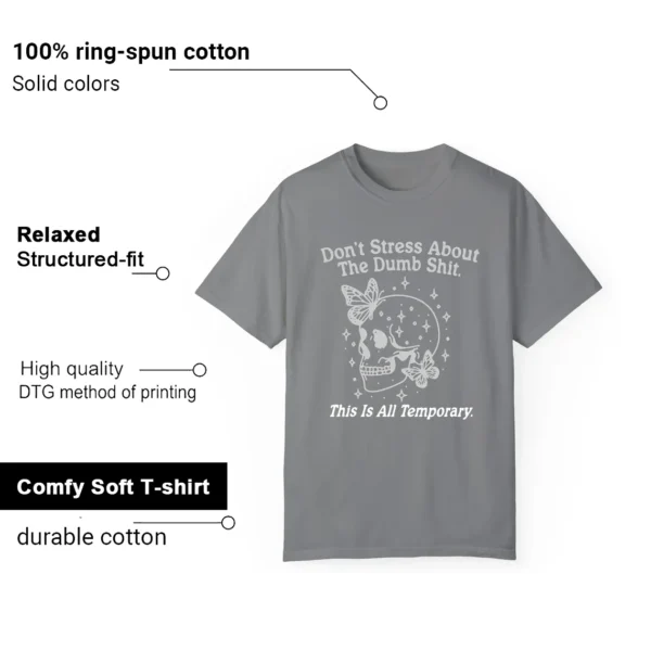 Style Jordan 9 Cool Grey With This Don't Stress TShirt Features