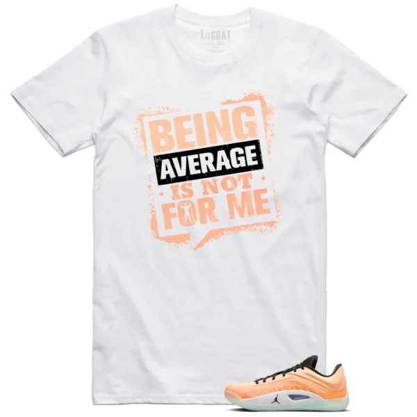 Average Not Me Tee Matches Jordan Zion 4 Forged in Fire Sneaker