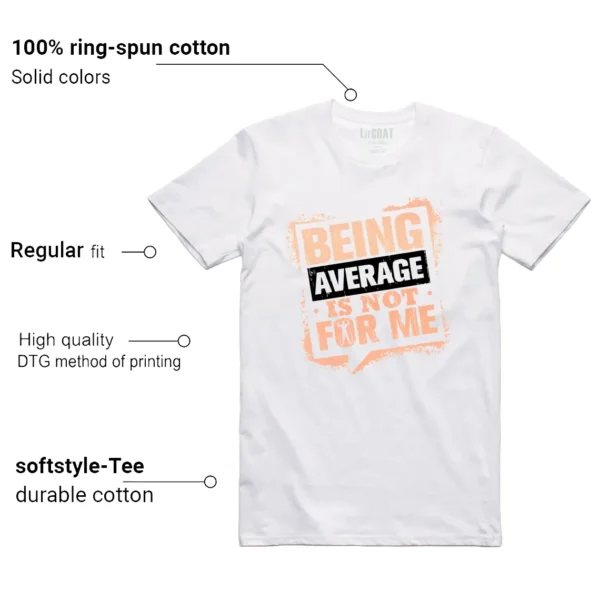 Average Not Me Tee Matches Jordan Zion 4 Forged in Fire Sneaker Features