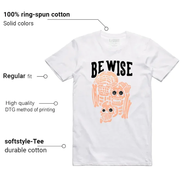 Jordan Zion 4 Forged in Fire 'Be Wise' Matching Shirt Features