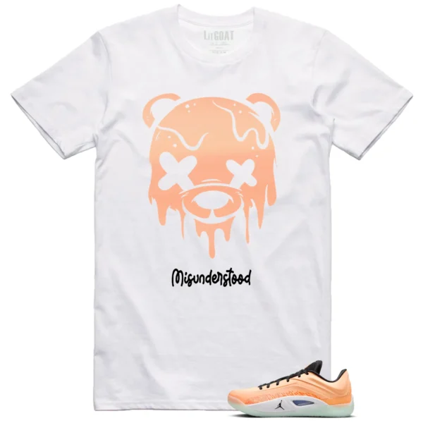 Jordan Zion 4 Forged in Fire Matching Tee - Drippy Bear Graphic