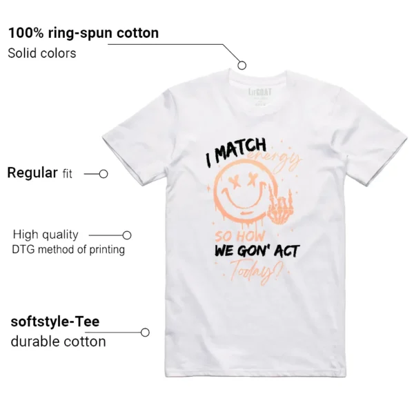 Jordan Zion 4 Forged in Fire Matching Tee Shirt - Match Energy Features