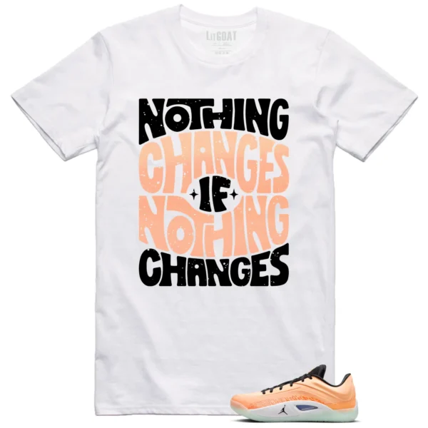 Jordan Zion 4 Forged in Fire Style: Nothing Changes Tee