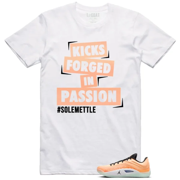 Passion Kicks Tee - Perfect Match for Jordan Zion 4 Forged in Fire