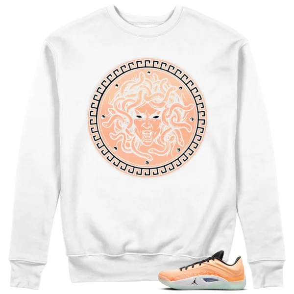 Medusa Sweatshirt for Jordan Zion 4 Forged in Fire Kicks