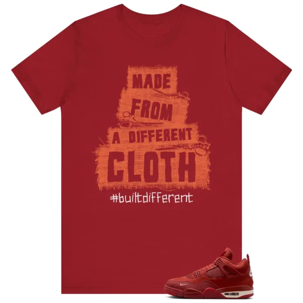 Built Different Tee for Nigel Sylvester x Air Jordan 4 Brick by Brick