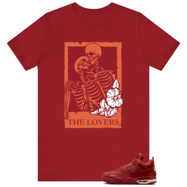 Lovers Tee for Nigel Sylvester x Air Jordan 4 Brick by Brick Sneakers