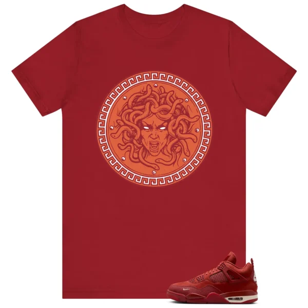 Medusa Tee for Nigel Sylvester x Air Jordan 4 Brick by Brick Kicks