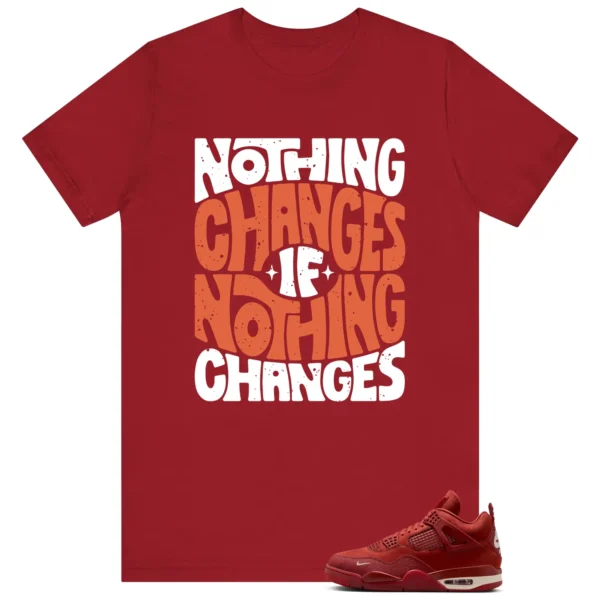 Nigel Sylvester x Air Jordan 4 Brick by Brick Style: Nothing Changes Tee