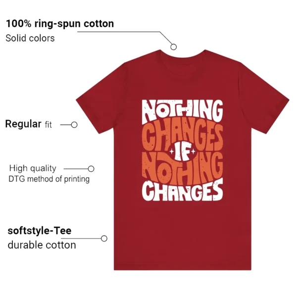 Nigel Sylvester x Air Jordan 4 Brick by Brick Style: Nothing Changes Tee Features