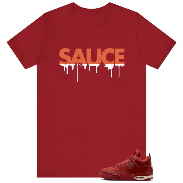 Sauce Tee to Match Your Nigel Sylvester x Air Jordan 4 Brick by Brick