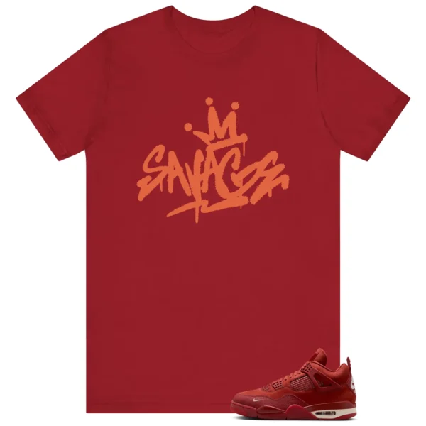 Savage Style Shirt for Nigel Sylvester x Air Jordan 4 Brick by Brick Lovers