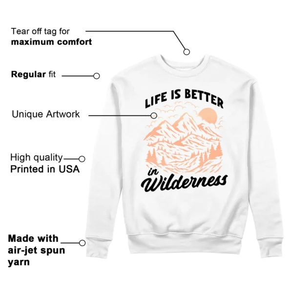 Wilderness Sweat - Perfect with Jordan Zion 4 Forged in Fire Features