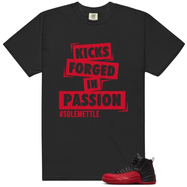Passion Kicks Tee - Perfect Match for Flu Game 12s