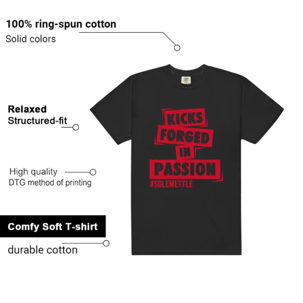Passion Kicks Tee - Perfect Match for Flu Game 12s Features