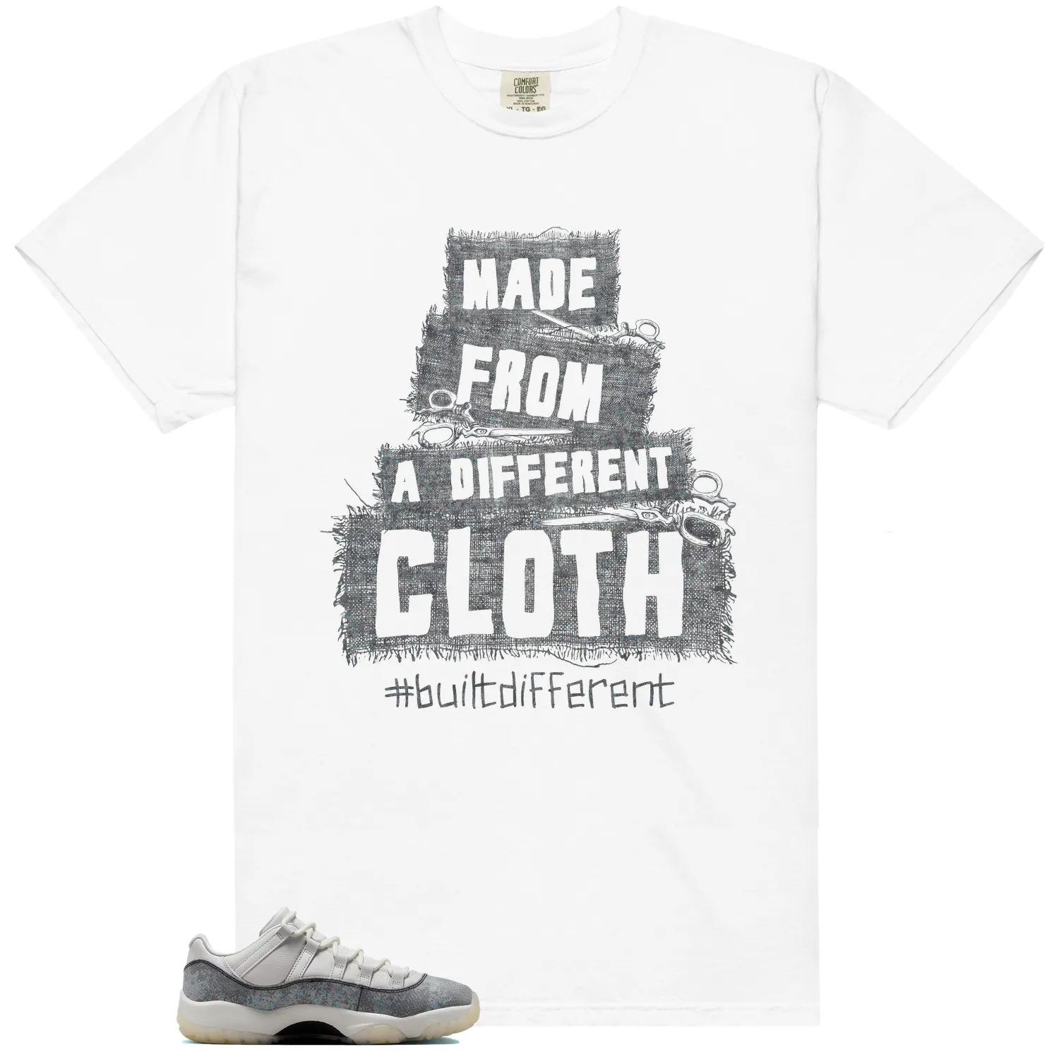 Built Different Tee for Year of the Snake 11s