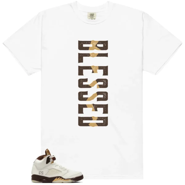Blessed Tee | Earth 5s Matchshirt