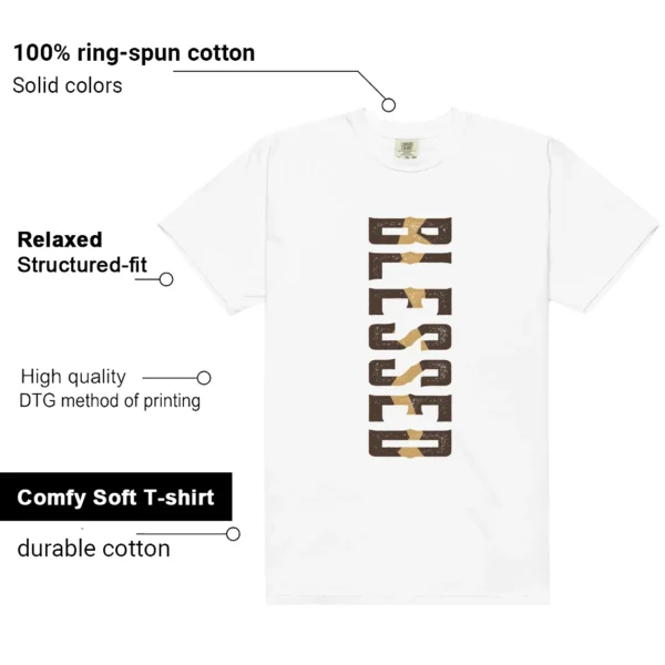Blessed Tee | Earth 5s Matchshirt Features
