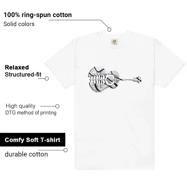 Guitar Shirt for Jordan Tatum 3 Tunnel Walk Sneaker Features