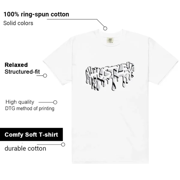 Hustle Drip Tee Matching Jordan Tatum 3 Tunnel Walk Features