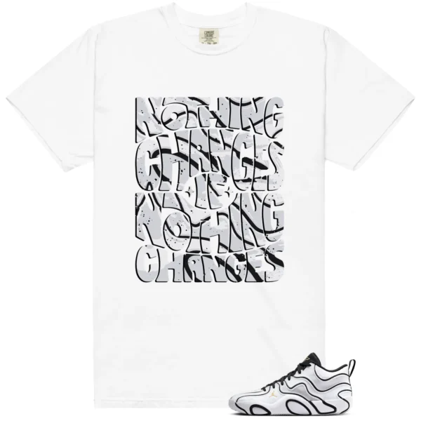 Jordan Tatum 3 Tunnel Walk Style: Nothing Changes Tee