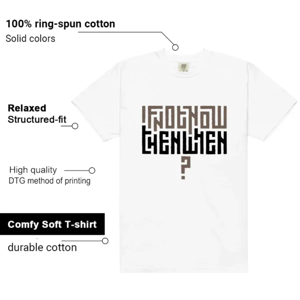 Mocha 1s Style T-shirt Motivational Graphic Features