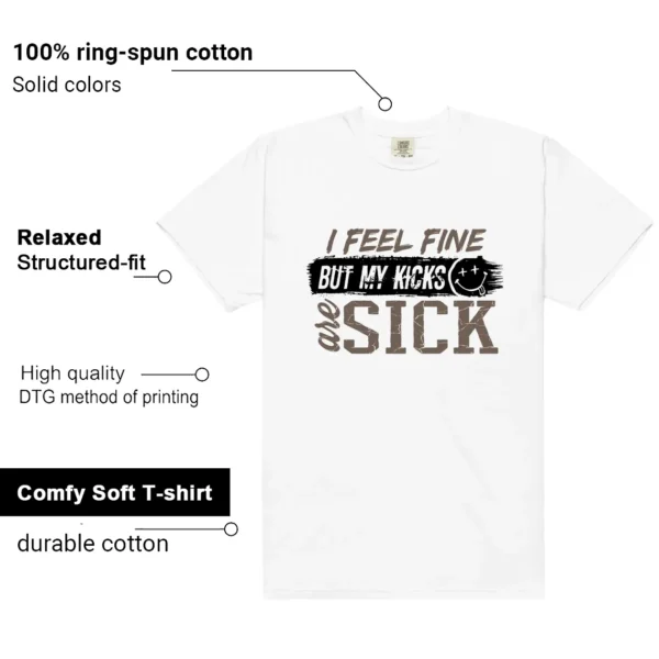 Mocha 1s Match: Sick Kicks Shirt Features