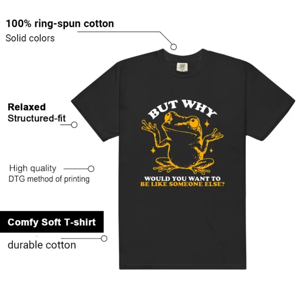 Funny But Why Shirt for Taxi 1s Features