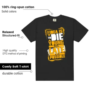 Die Young MatchShirt to Style Taxi 1s Features