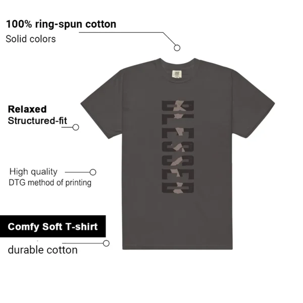 Blessed Tee | Travis Scott Velvet Brown 1s Matchshirt Features