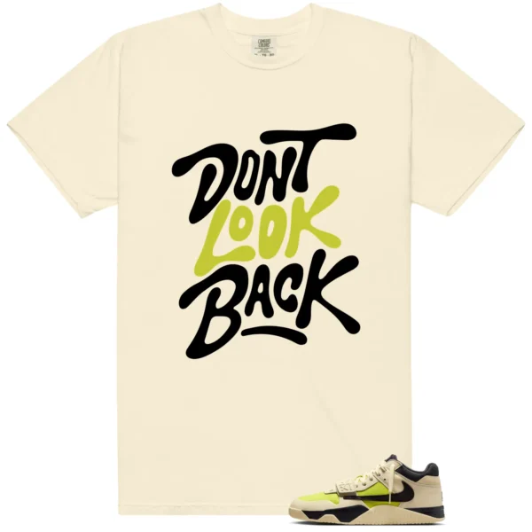 Travis Scott x Jordan Jumpman Jack Bright Cactus Matching: Don't Look Back Shirt