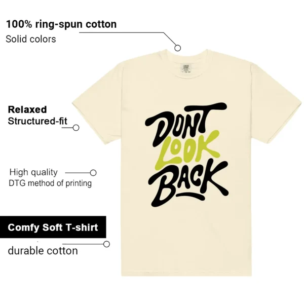 Travis Scott x Jordan Jumpman Jack Bright Cactus Matching: Don't Look Back Shirt Features