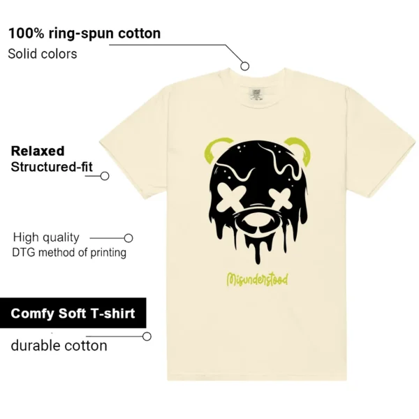 Travis Scott x Jordan Jumpman Jack Bright Cactus Matching Tee - Drippy Bear Graphic Features
