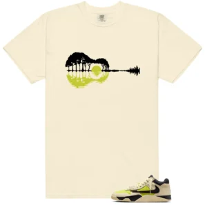 Guitar Shirt for Travis Scott x Jordan Jumpman Jack Bright Cactus Sneaker