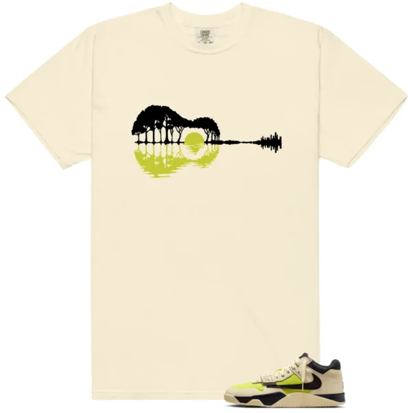 Guitar Shirt for Travis Scott x Jordan Jumpman Jack Bright Cactus Sneaker