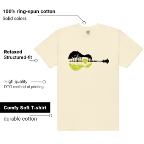 Guitar Shirt for Travis Scott x Jordan Jumpman Jack Bright Cactus Sneaker Features