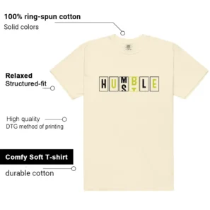 Travis Scott x Jordan Jumpman Jack Bright Cactus - Hustle Humble T-Shirt Features