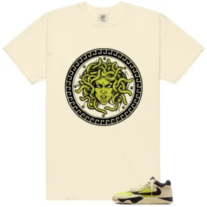 Medusa Tee for Travis Scott x Jordan Jumpman Jack Bright Cactus Kicks