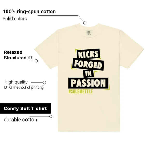 Passion Kicks Tee - Perfect Match for Travis Scott x Jordan Jumpman Jack Bright Cactus Features
