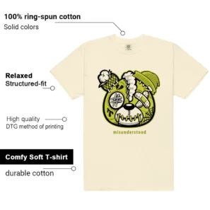 Travis Scott x Jordan Jumpman Jack Bright Cactus Sneaker Matching Tee - Teddy Bear Features