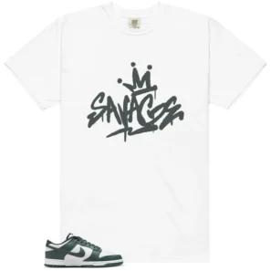 Savage Style Shirt for White Vintage Green Dunks Lovers