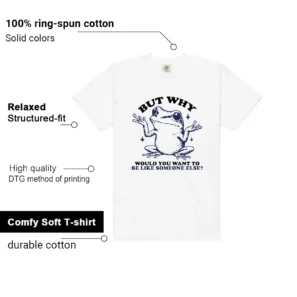 Funny But Why Shirt for Air Jordan 1 Deep Royal Blue Features