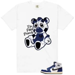 Fake Friends Tee for Air Jordan 1 Deep Royal Blue Fans