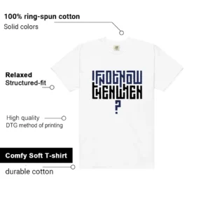 Air Jordan 1 Deep Royal Blue Style T-shirt Motivational Graphic Features