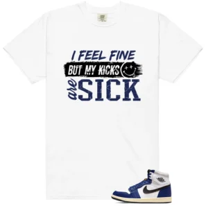 Air Jordan 1 Deep Royal Blue Match: Sick Kicks Shirt
