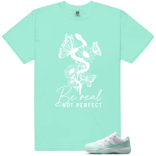 Be Real Tee to Match Air Jordan 11 Low Igloo - Air Jordan 11 Low Igloo Matching T-Shirt