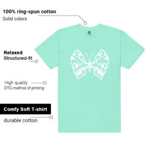 Butterfly Skulls Shirt for Air Jordan 11 Low Igloo Fans - Additional View - Air Jordan 11 Low Igloo Matching Tee